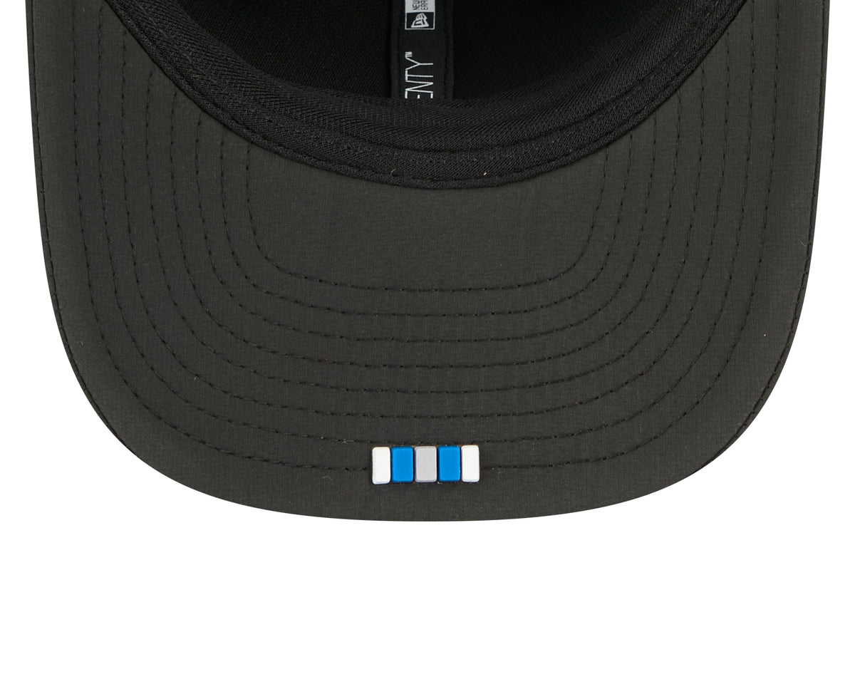Detroit Lions NFL New Era Men Black 9Seventy 2025 Sideline Hot Weather Trucker Snapback product image 5, provided for visual