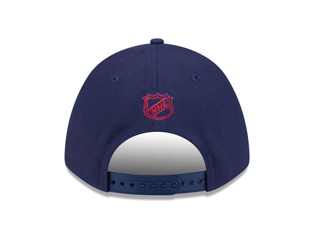 Montreal Canadiens NHL New Era Men Royal 9FORTY M-Crown Snapback Game Hat product image 2, provided for visual reference and