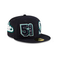 Ichiro Suzuki Hall Of Fame 2025 Seattle Mariners MLB New Era Men Navy 59Fifty Fitted Hat product image 1, provided for