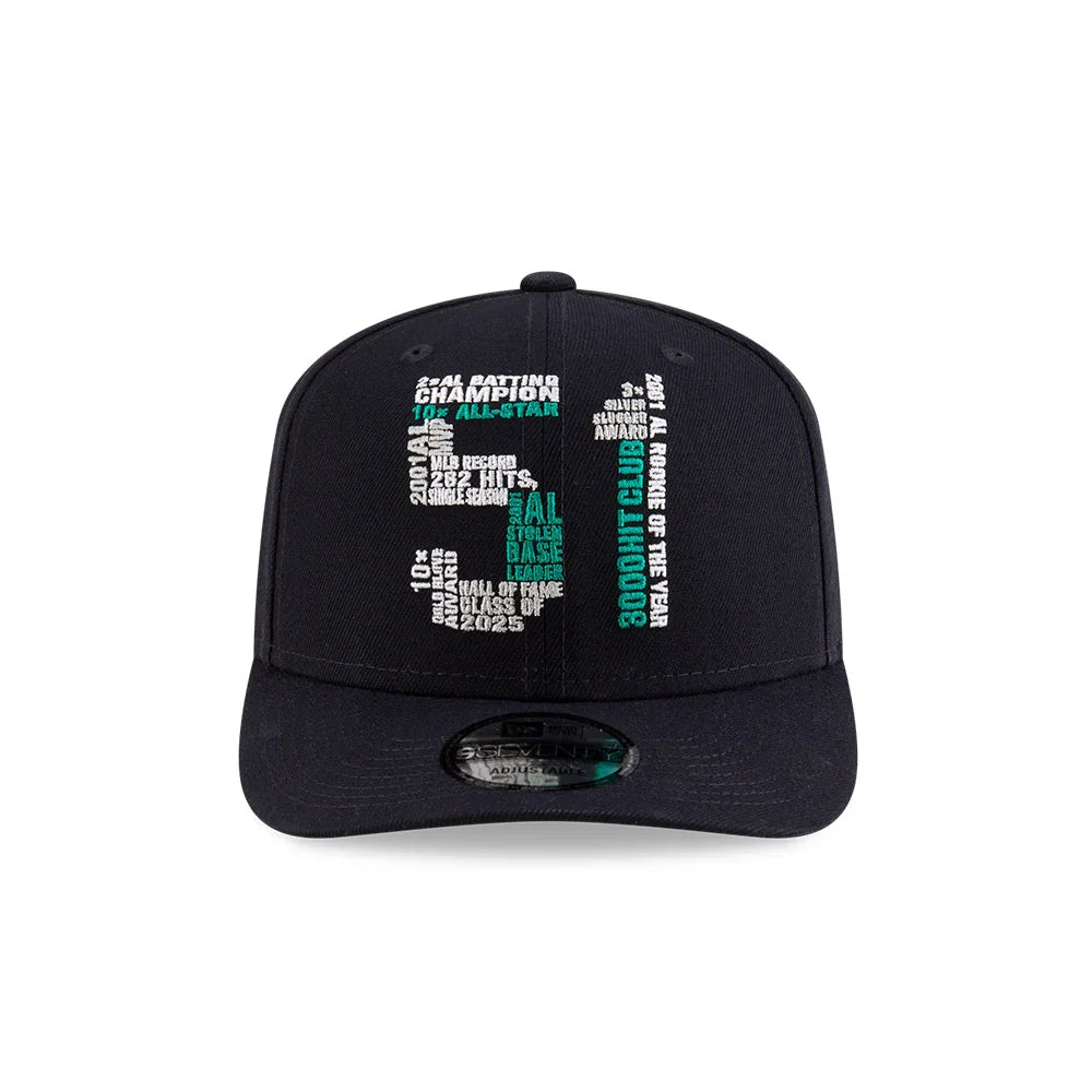Ichiro Suzuki Hall Of Fame 2025 Seattle Mariner MLB New Era Men Navy 9Seventy Snapback product image 7, provided for visual