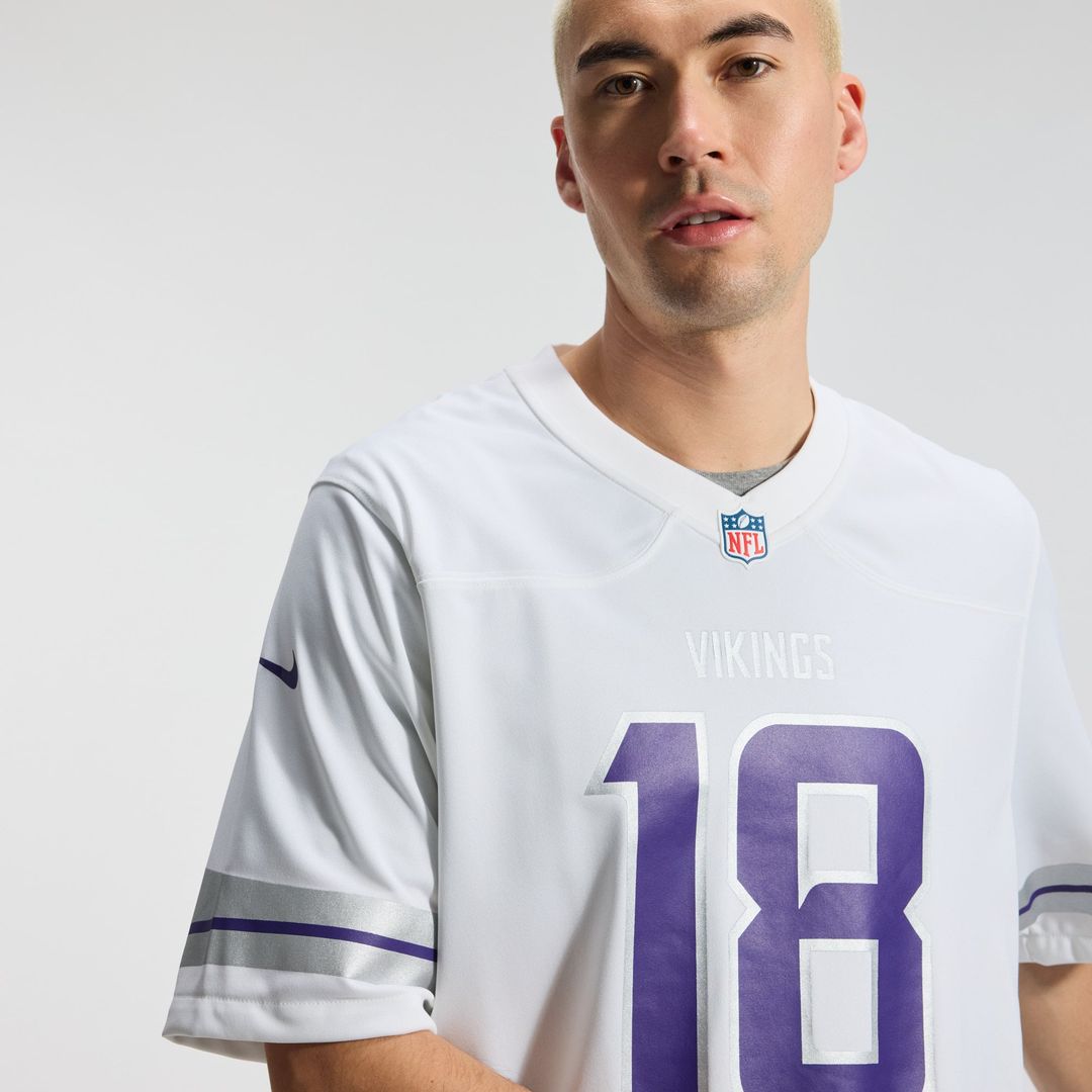 Minnesota Vikings Justin Jefferson Nike White Alternate product image 23