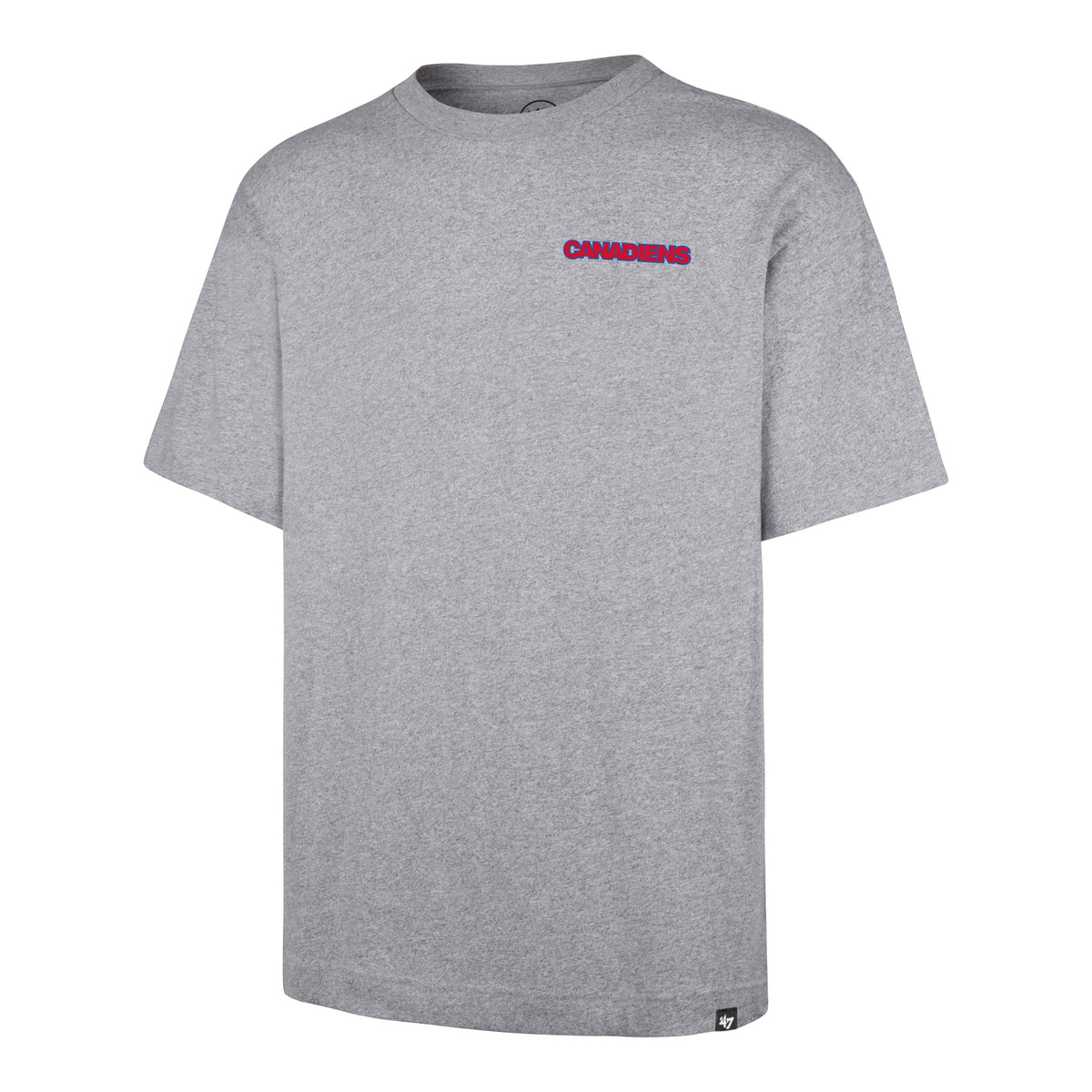Montreal Canadiens NHL 47 Brand Men Athletic Grey History Lock Foundation T-Shirt product image 2, provided for visual