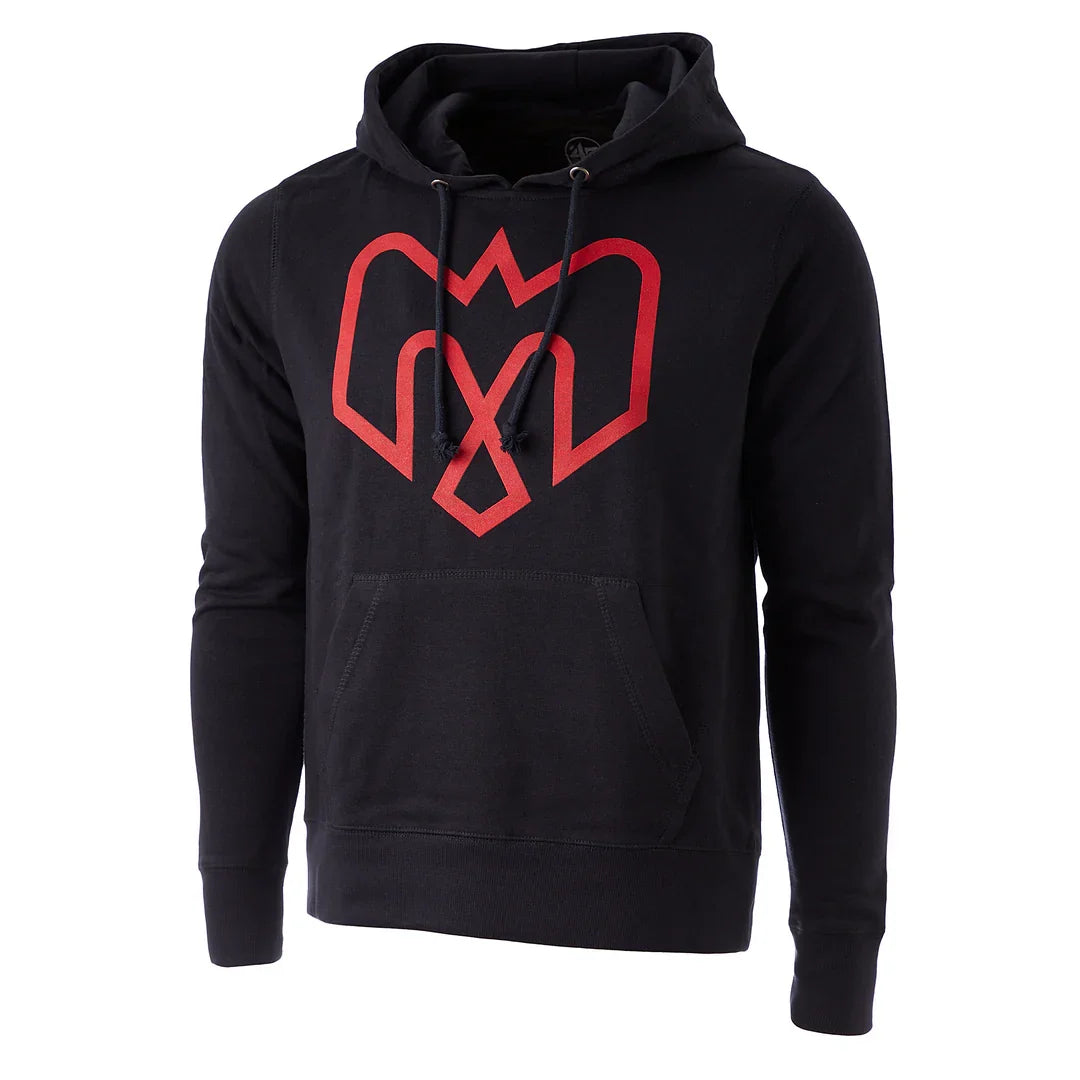 Montreal Alouettes CFL 47 Brand Men Navy Imprint Headline Pullover Hoodie product image 1, provided for visual reference and