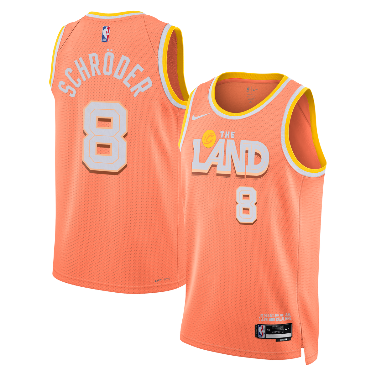 Dennis Schröder Cleveland Cavaliers 2025/26 City Edition product image 1