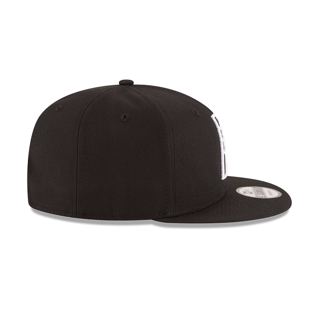 Indiana Pacers NBA New Era Men Black/White 9Fifty Basic Snapback product image 3, provided for visual reference and product
