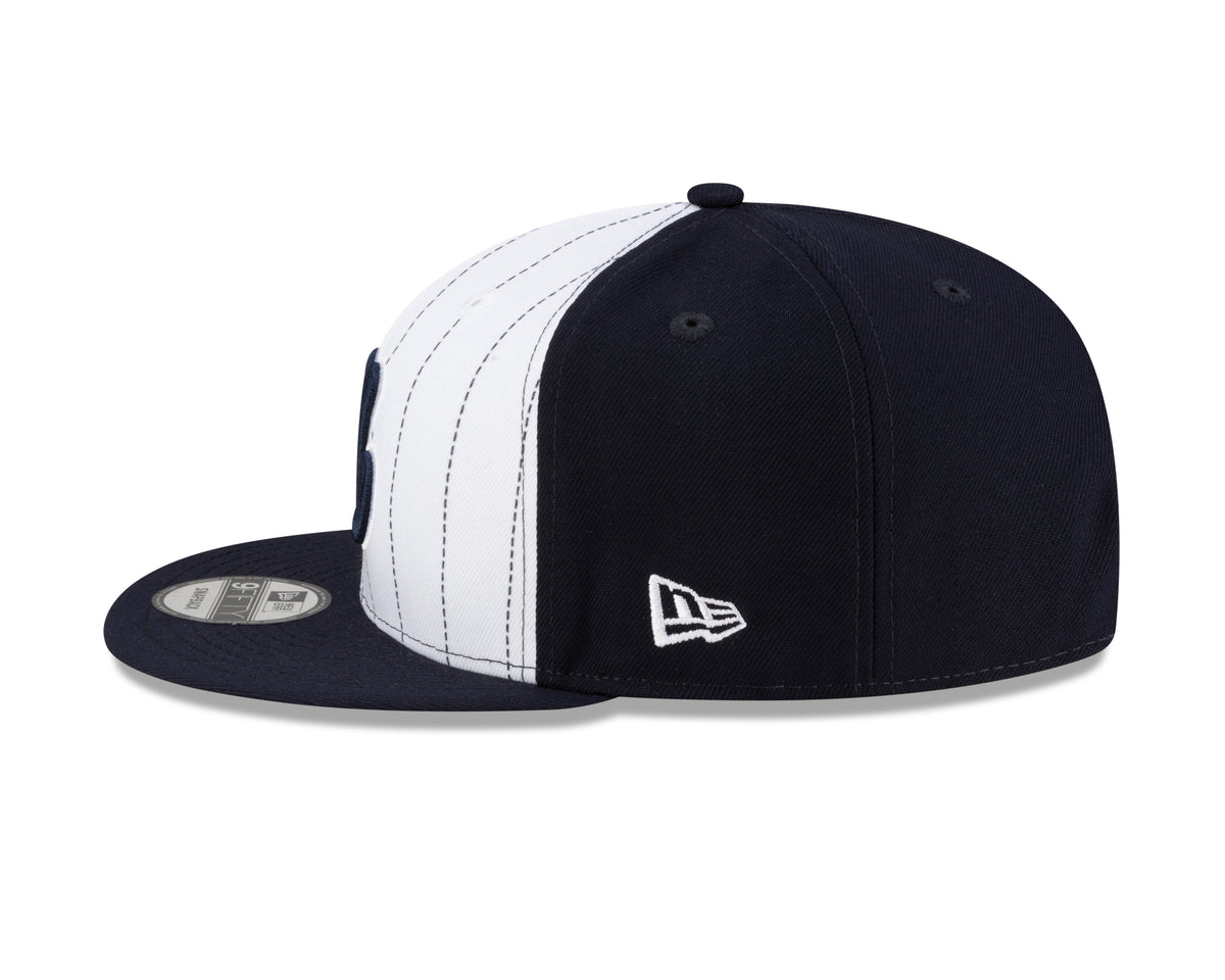 Montreal Expos MLB New Era Men Navy 9Fifty Cooperstown Pinstripe Snapback product image 7, provided for visual reference and