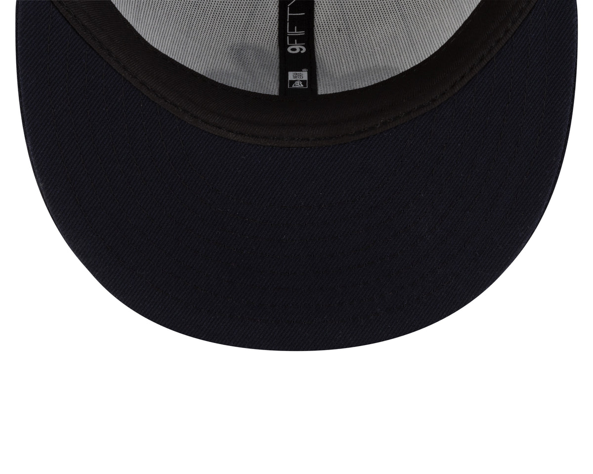 Montreal Expos MLB New Era Men Navy 9Fifty Cooperstown Pinstripe Snapback product image 5, provided for visual reference and