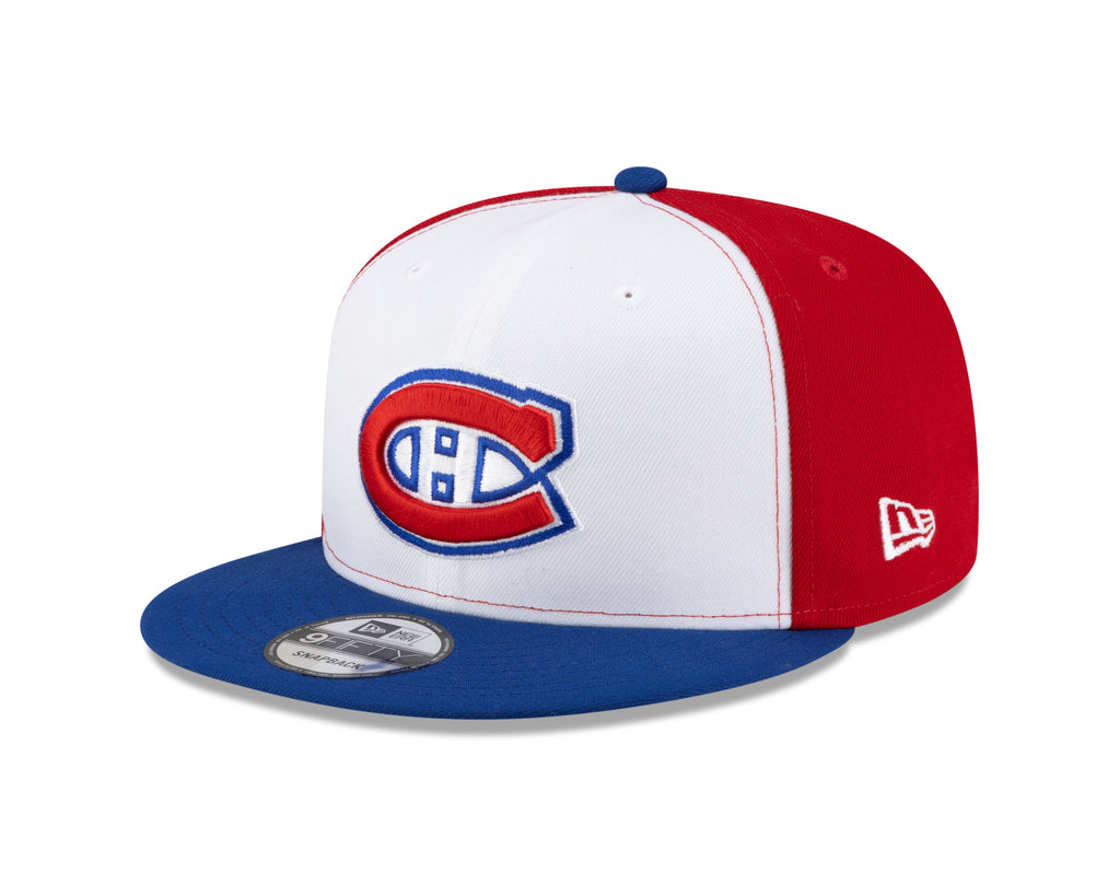 Montreal Canadiens NHL New Era Men Tricolor 9Fifty Snapback product image 1, provided for visual reference and product