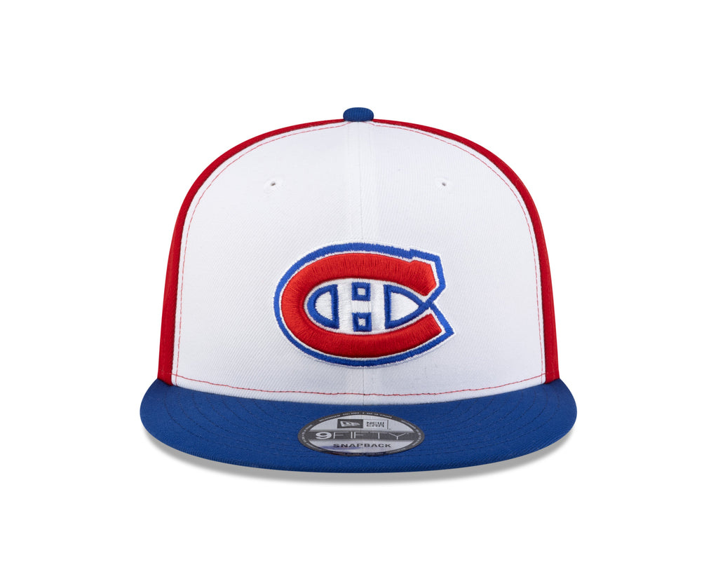 Montreal Canadiens NHL New Era Men Tricolor 9Fifty Snapback product image 6, provided for visual reference and product