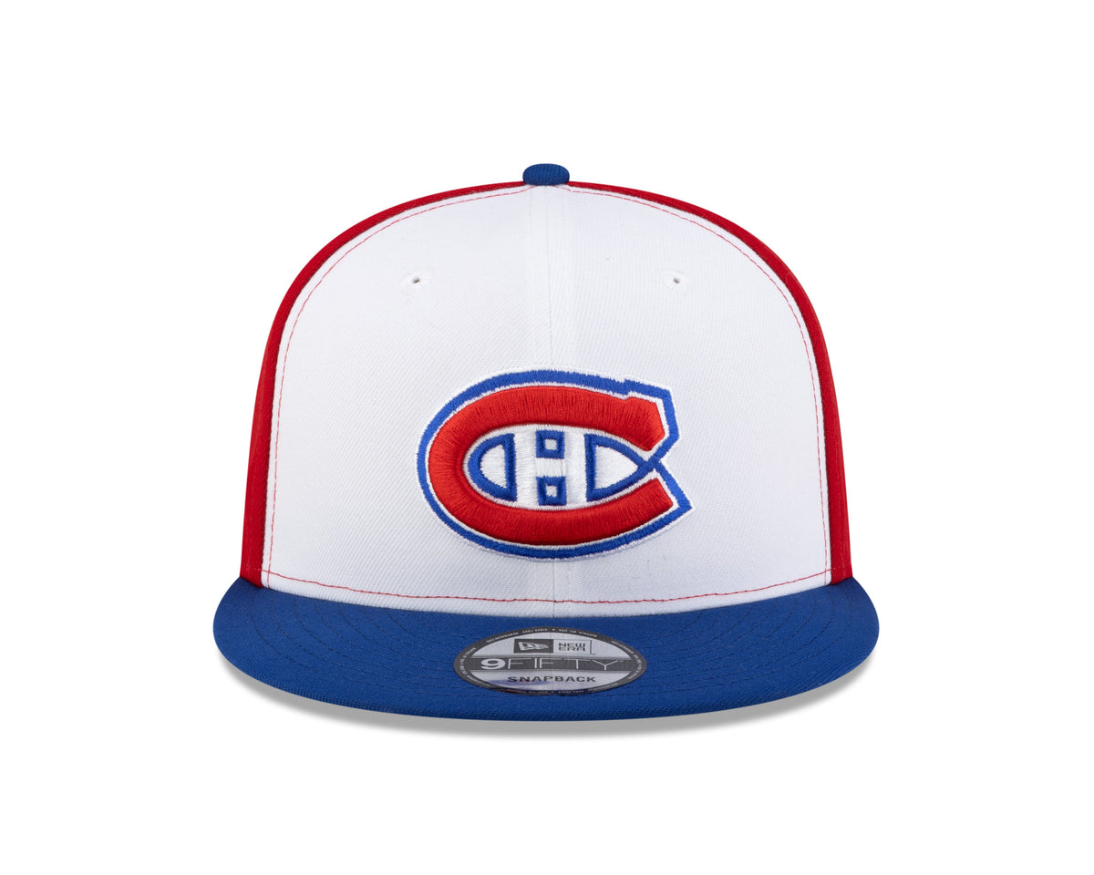 Montreal Canadiens NHL New Era Men Tricolor 9Fifty Snapback product image 6, provided for visual reference and product