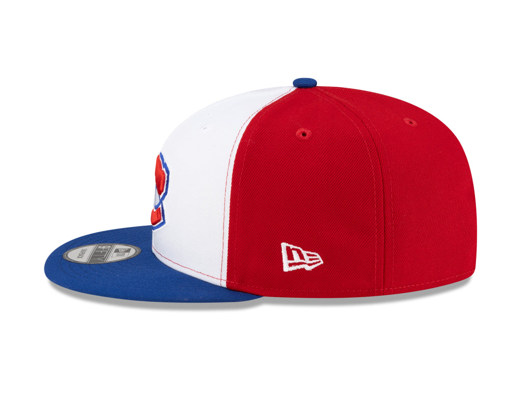 Montreal Canadiens NHL New Era Men Tricolor 9Fifty Snapback product image 7, provided for visual reference and product
