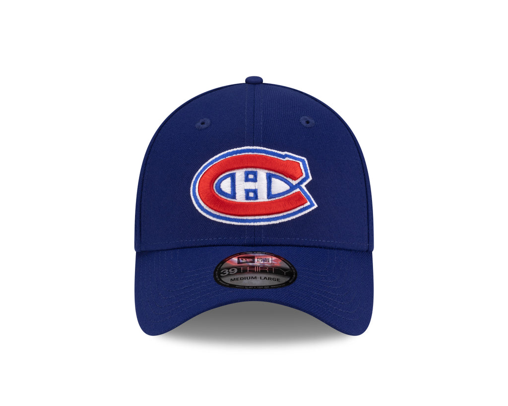 Montreal Canadiens NHL New Era Men Royal Blue 39Thirty Team Classic Stretch Fit Hat product image 7, provided for visual