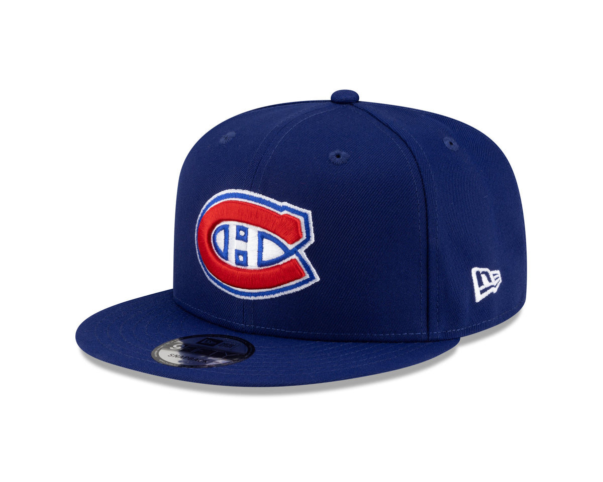 Montreal Canadiens NHL New Era Men Royal Blue 9Fifty Basic Snapback product image 1, provided for visual reference and