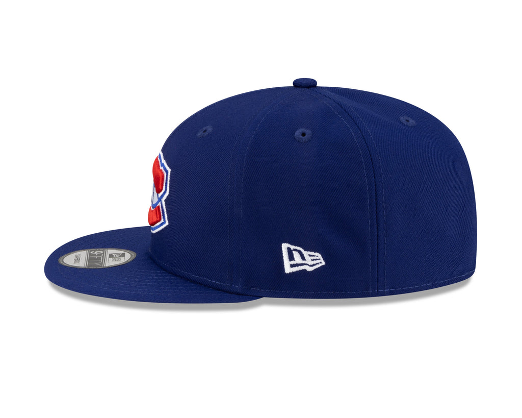 Montreal Canadiens NHL New Era Men Royal Blue 9Fifty Basic Snapback product image 6, provided for visual reference and