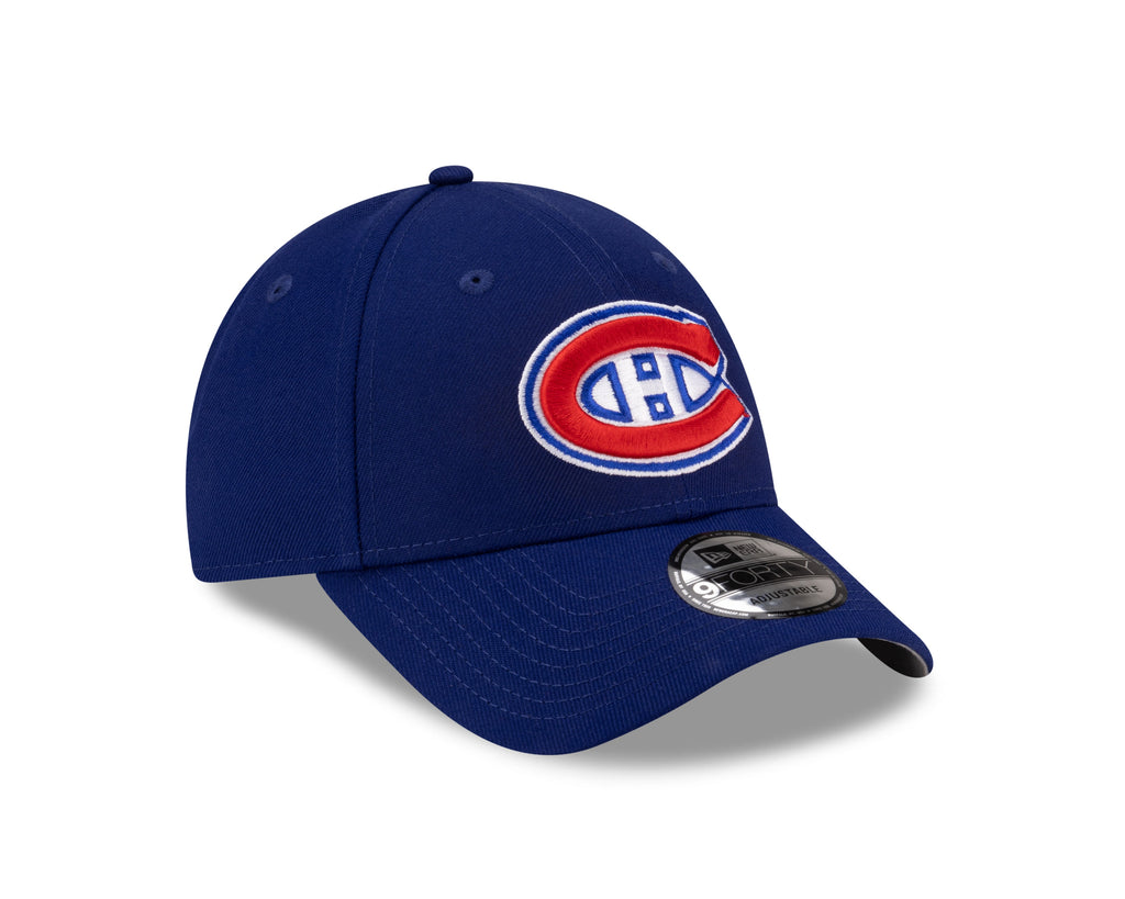Montreal Canadiens NHL New Era Men Dark Royal 9Forty The League Adjustable Hat product image 5, provided for visual
