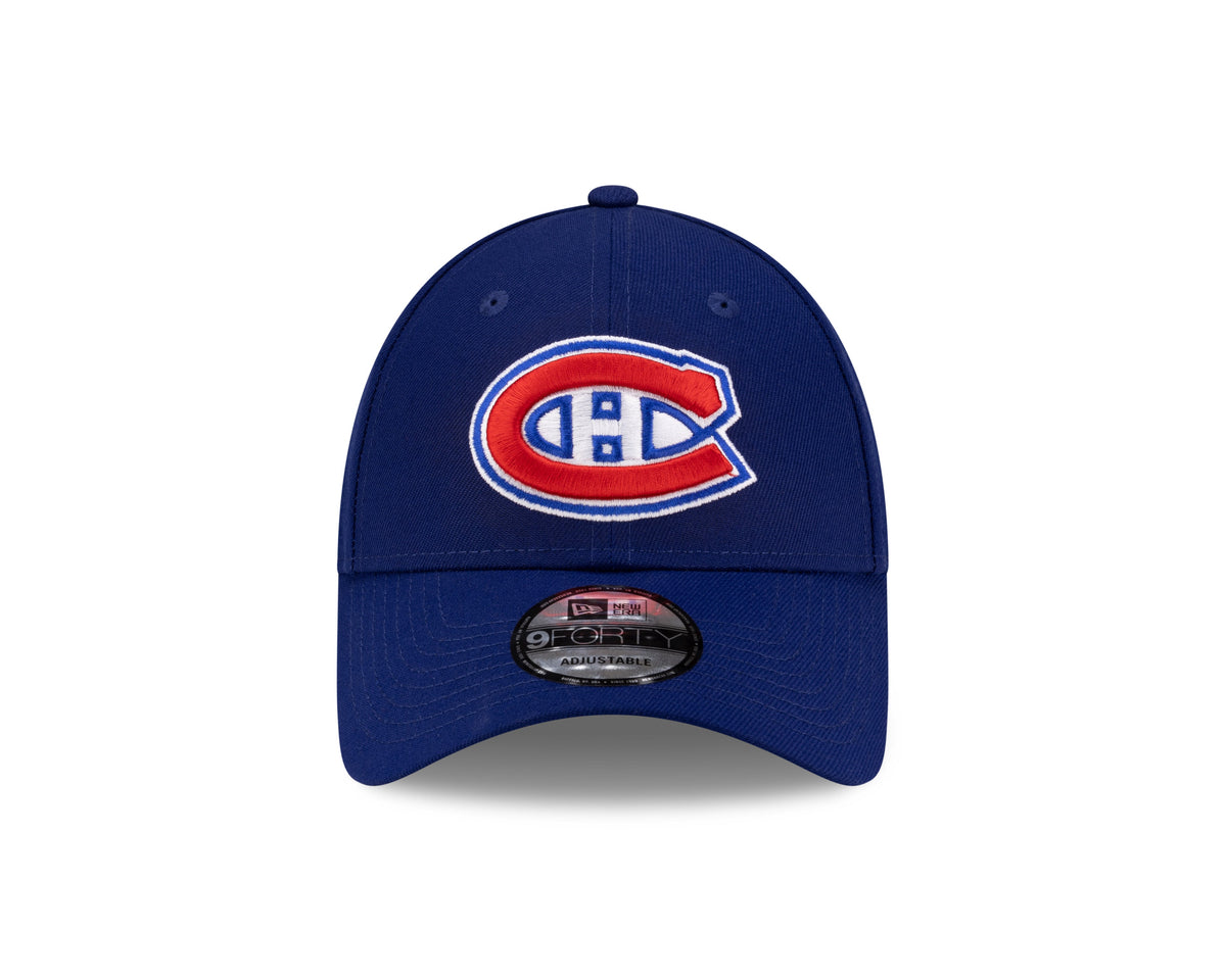 Montreal Canadiens NHL New Era Men Dark Royal 9Forty The League Adjustable Hat product image 6, provided for visual