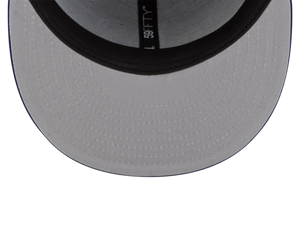 Montreal Canadiens NHL New Era Men Royal Blue 59Fifty Fitted Hat product image 3, provided for visual reference and product