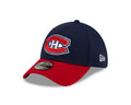 Montreal Canadiens NHL New Era Men Navy/Red 39Thirty Team Classic Stretch Fit Hat product image 1, provided for visual
