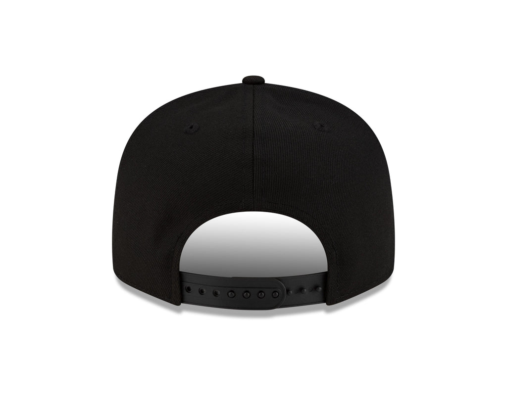 Montreal Canadiens NHL New Era Men Black/White 9Fifty Basic Snapback product image 2, provided for visual reference and
