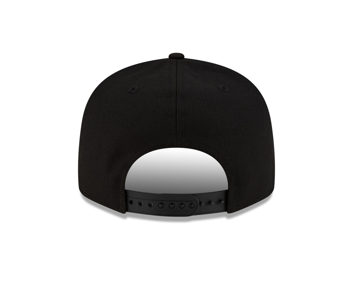 Montreal Canadiens NHL New Era Men Black/White 9Fifty Basic Snapback product image 2, provided for visual reference and
