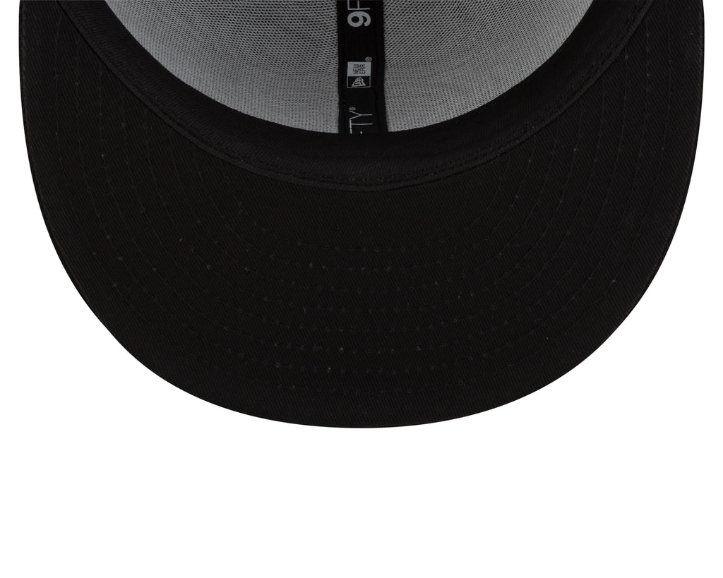 Montreal Canadiens NHL New Era Men Black/White 9Fifty Basic Snapback product image 4, provided for visual reference and