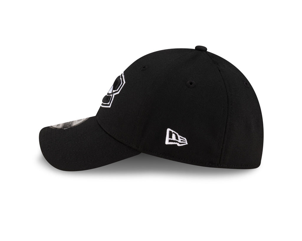 Montreal Canadiens NHL New Era Men Black/White 39Thirty Team Classic Stretch Fit Hat product image 7, provided for visual