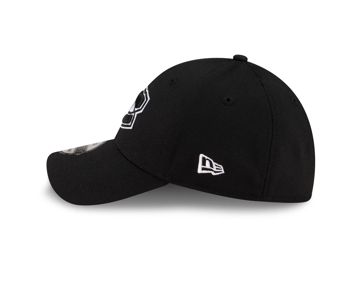 Montreal Canadiens NHL New Era Men Black/White 39Thirty Team Classic Stretch Fit Hat product image 7, provided for visual
