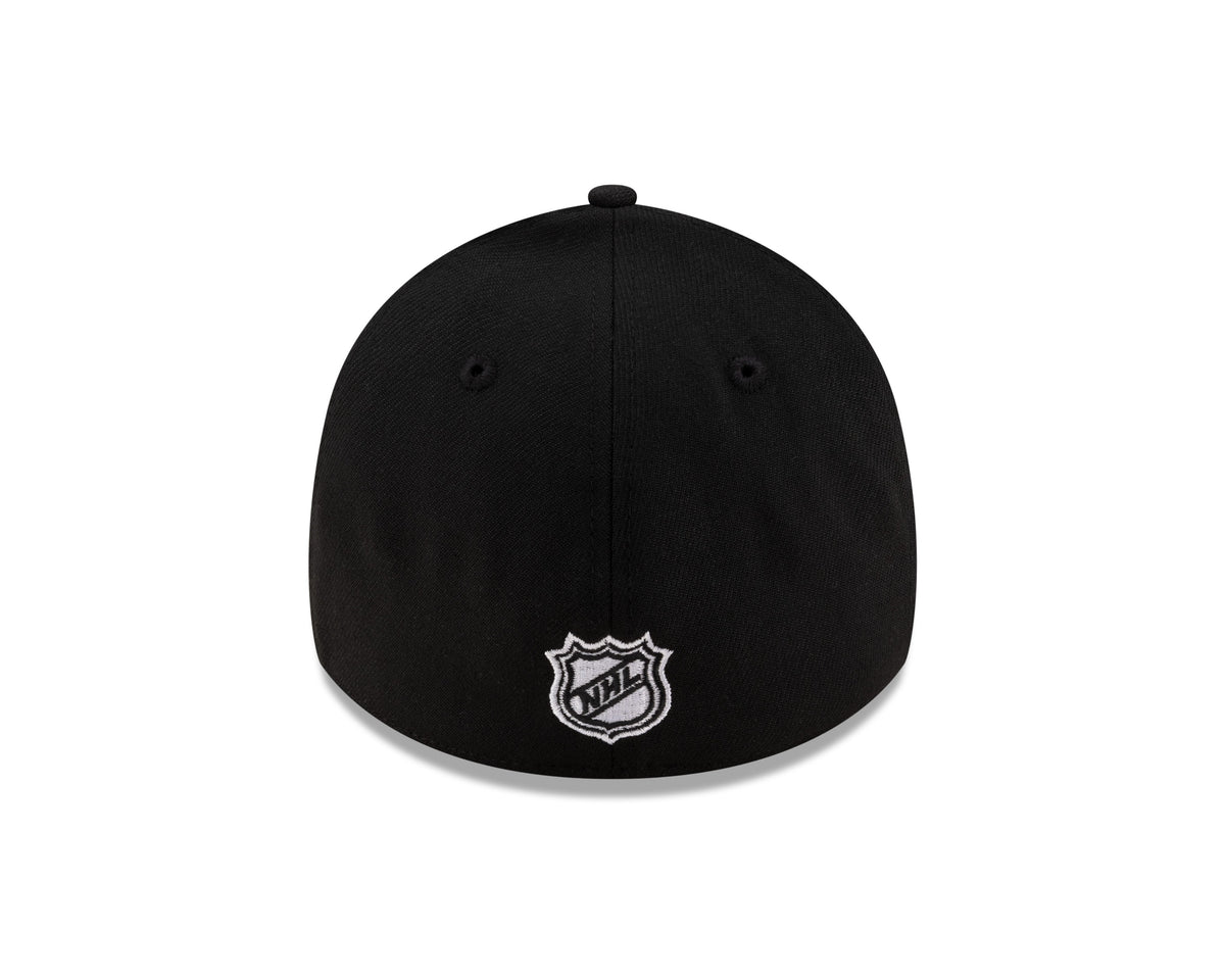 Montreal Canadiens NHL New Era Men Black/White 39Thirty Team Classic Stretch Fit Hat product image 2, provided for visual