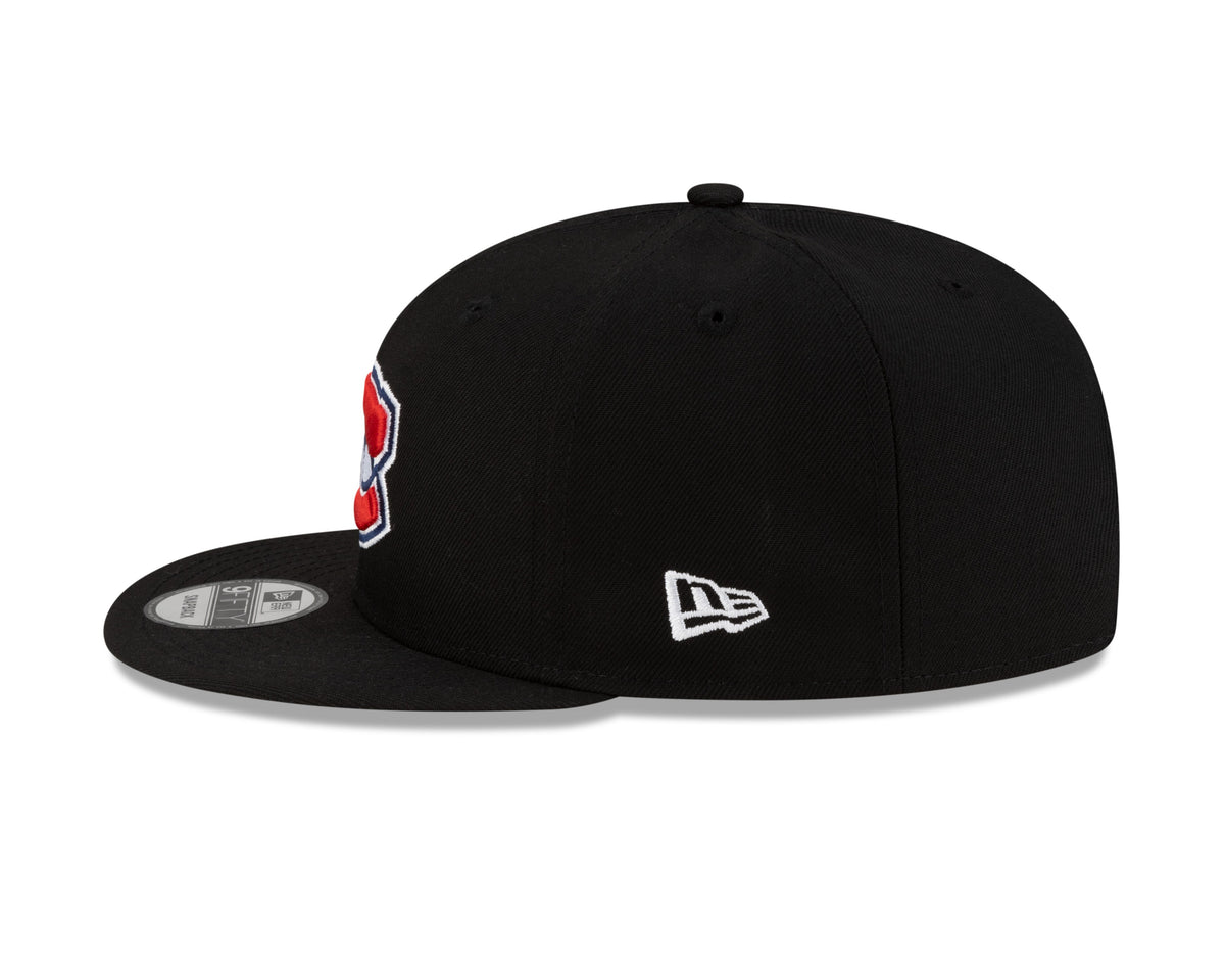 Montreal Canadiens NHL New Era Men Black 9Fifty Basic Snapback product image 7, provided for visual reference and product