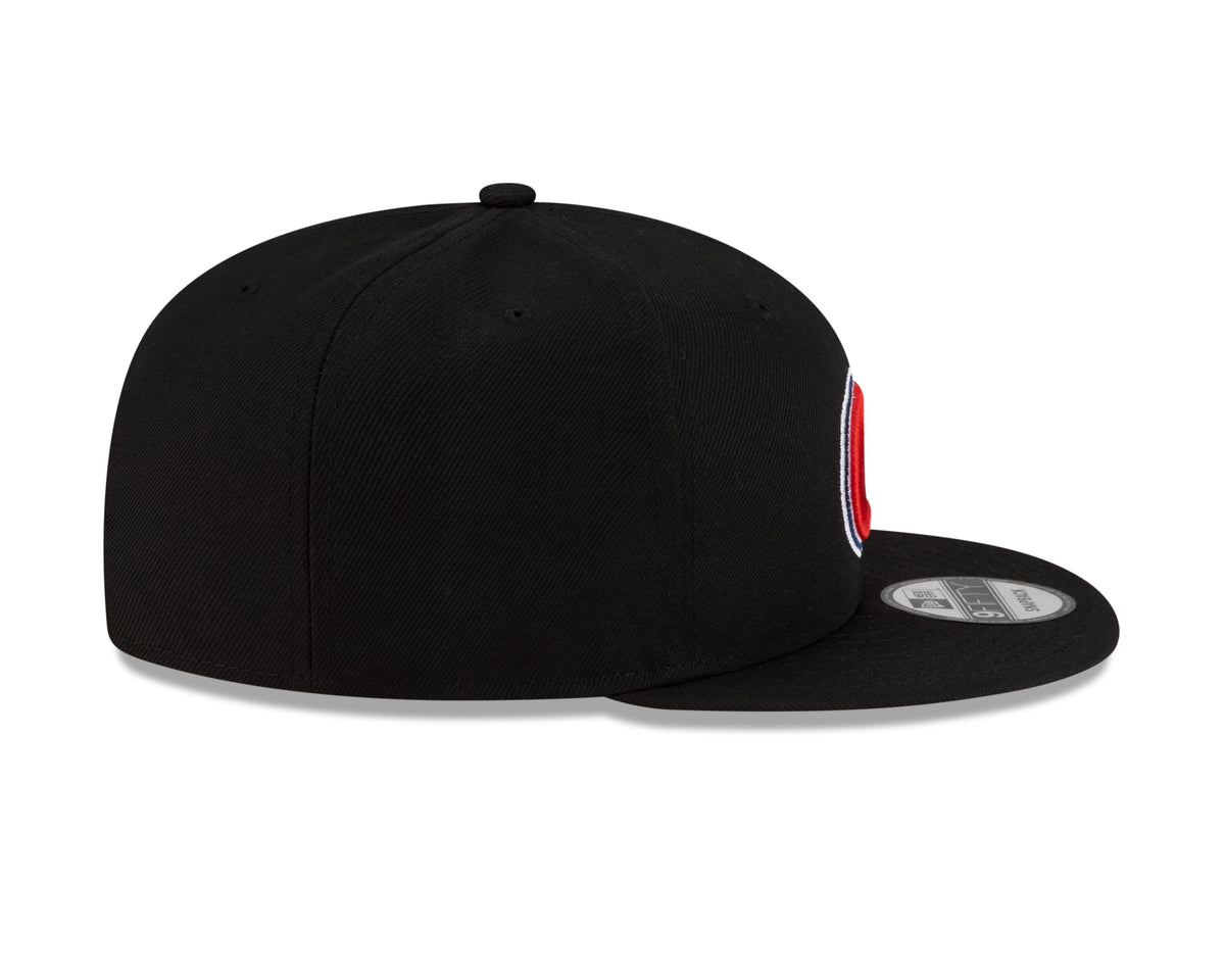 Montreal Canadiens NHL New Era Men Black 9Fifty Basic Snapback product image 4, provided for visual reference and product