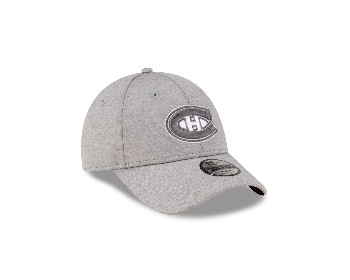 Montreal Canadiens NHL New Era Youth Grey 9Forty Adjustable Hat product image 7, provided for visual reference and product
