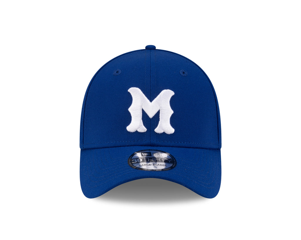 Montreal Royals MiLB New Era Men Royal Blue 39Thirty Stretch Fit Hat product image 7, provided for visual reference and
