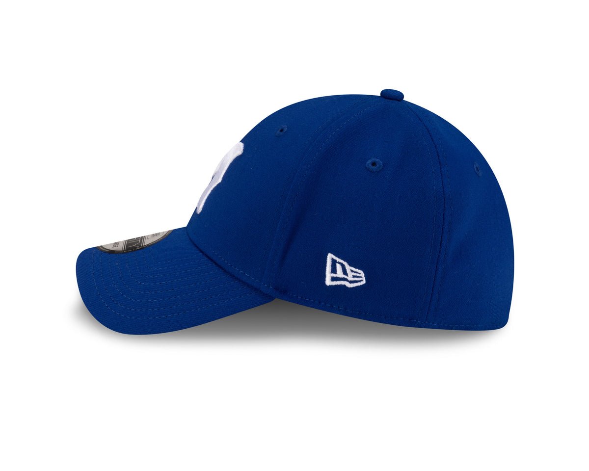 Montreal Royals MiLB New Era Men Royal Blue 39Thirty Stretch Fit Hat product image 3, provided for visual reference and