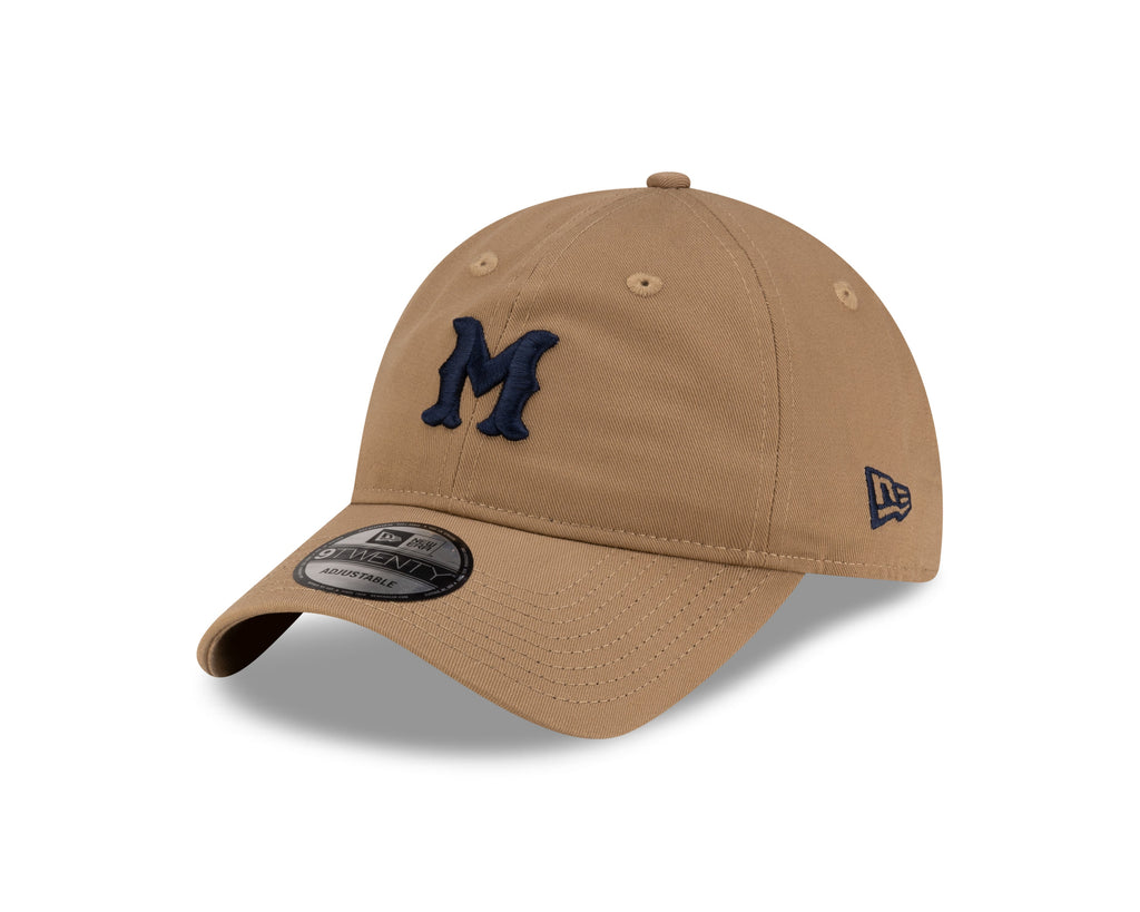 Montreal Royals MiLB New Era Men Khaki 9Twenty Core Classic Adjustable Hat product image 1, provided for visual reference