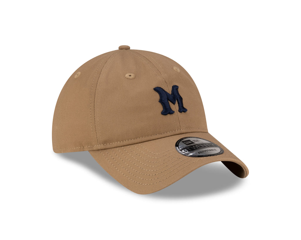 Montreal Royals MiLB New Era Men Khaki 9Twenty Core Classic Adjustable Hat product image 3, provided for visual reference