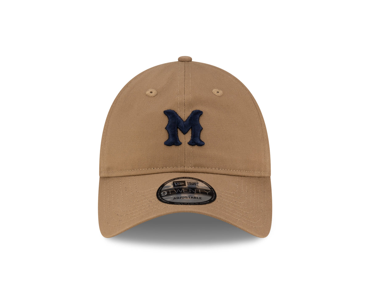 Montreal Royals MiLB New Era Men Khaki 9Twenty Core Classic Adjustable Hat product image 5, provided for visual reference