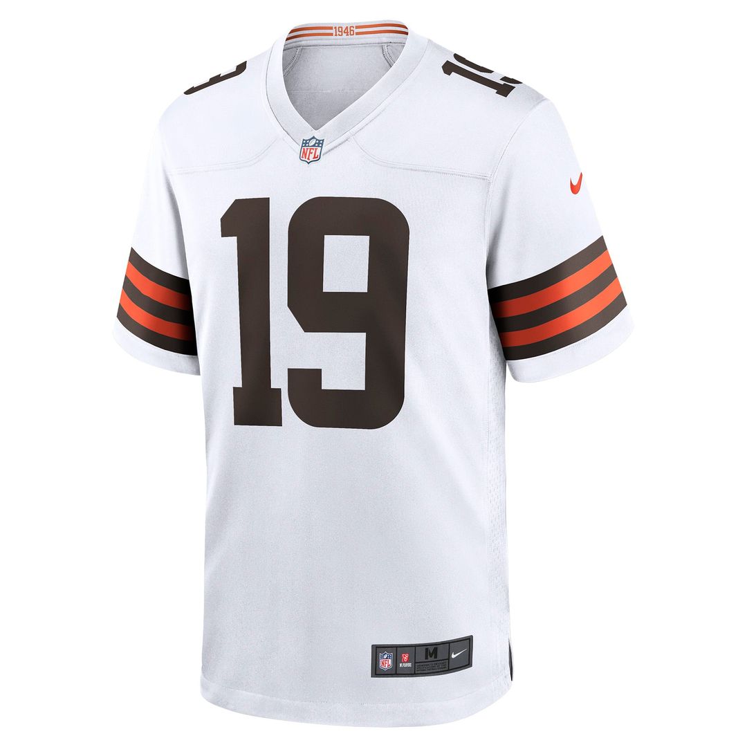 Cleveland Browns Bernie Kosar Nike White Retired Game Jersey product image 2