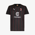 AC Milan Serie A Puma Men Black 2024/25 Pre-Match Jersey product image 1, provided for visual reference and product detail