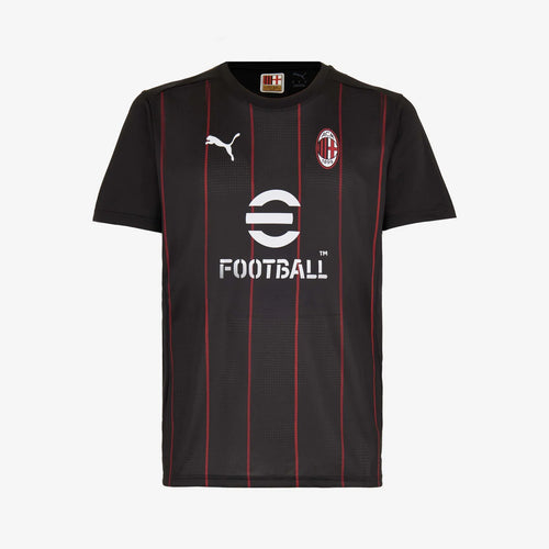 AC Milan Serie A Puma Men Black 2024/25 Pre-Match Jersey product image 1, provided for visual reference and product detail
