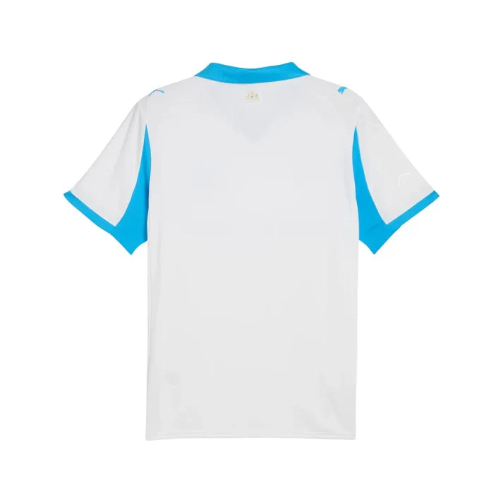 Olympique de Marseille Ligue 1 Puma Men White 2025/26 Replica Home Jersey product image 2, provided for visual reference and