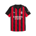 AC Milan Serie A Puma Men Red Black 2025/26 Authentic Home Jersey product image 1, provided for visual reference and product