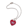 Montreal Canadiens NHL WinCraft 3D Heart Team Logo Bracelet product image 1, provided for visual reference and product
