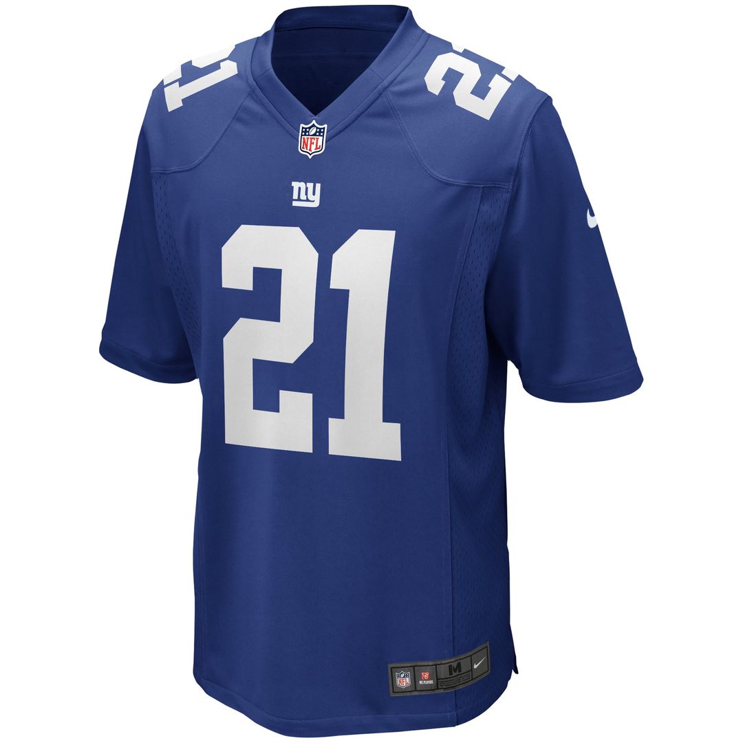 New York Giants Tiki Barber Nike Royal Retired Player Game product image 2