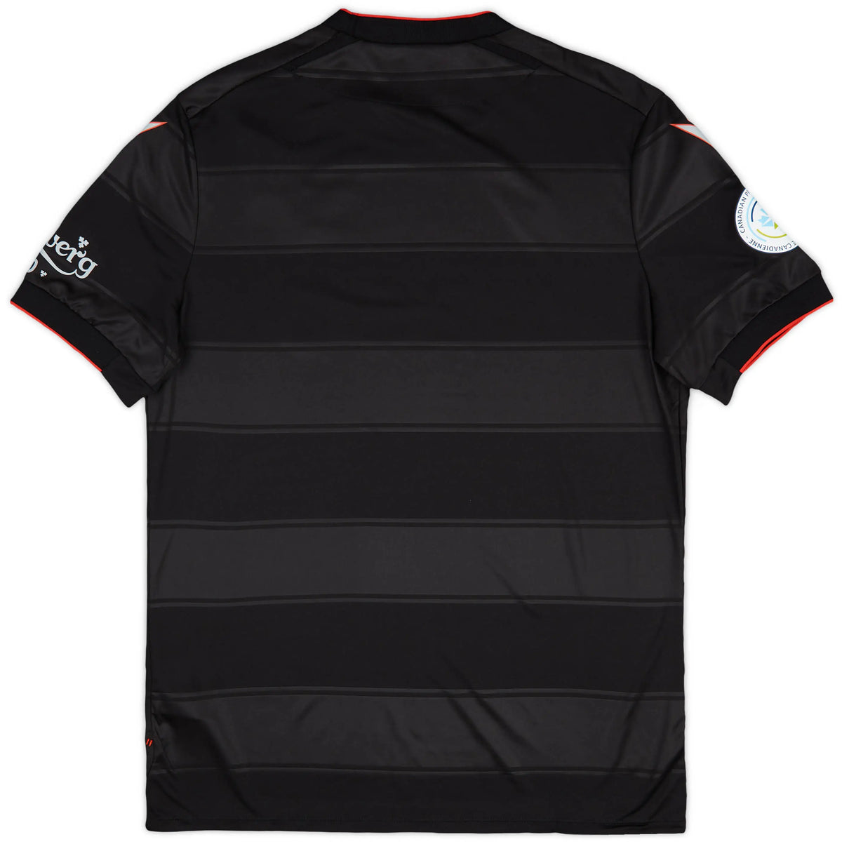 Vancouver FC CPL Macron Men Black 2025/26 Primary Match Jersey product image 2, provided for visual reference and product