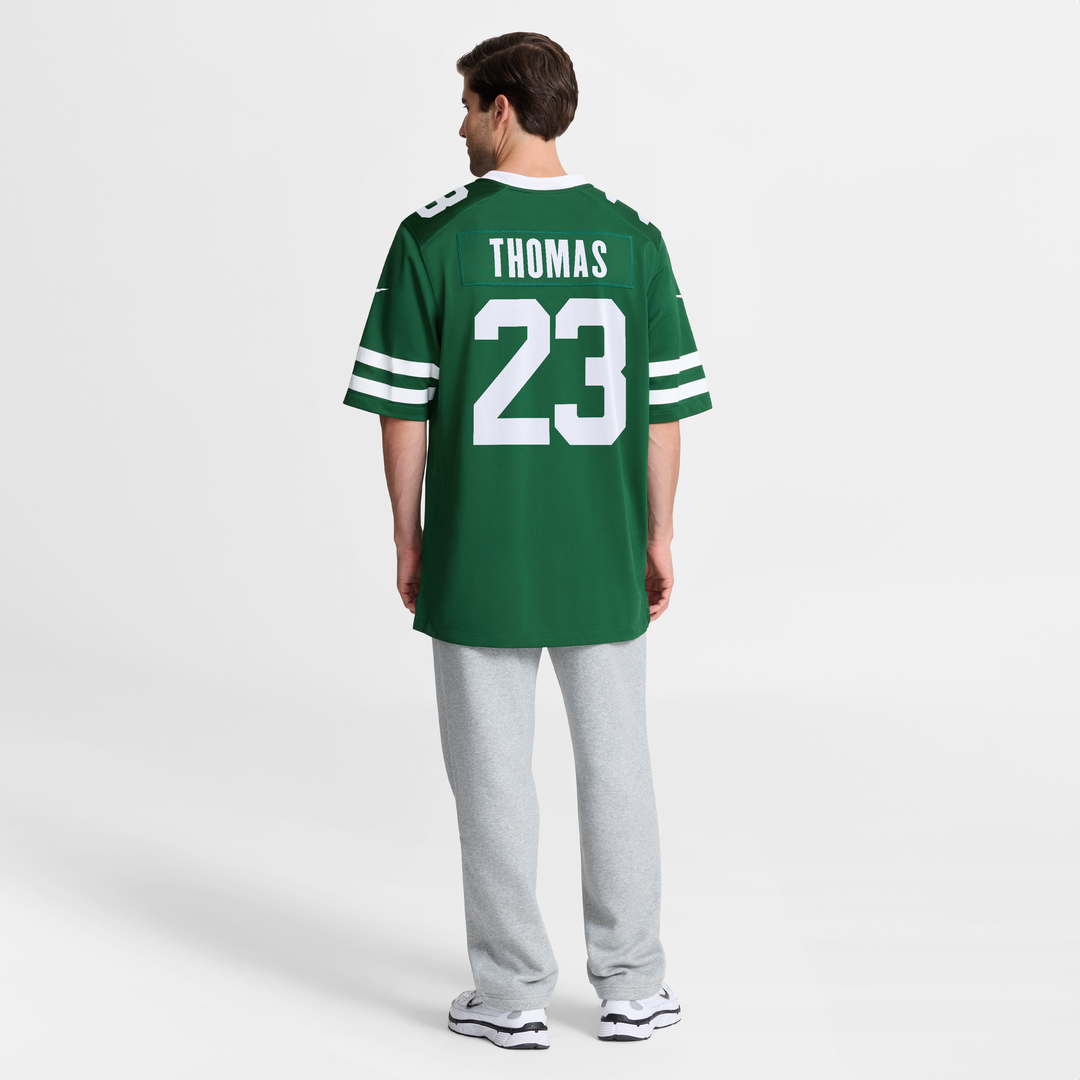 New York Jets Azareye'h Thomas Nike Legacy Green Game Jersey product image 8