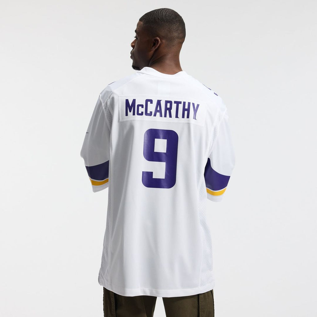 Minnesota Vikings J.J. McCarthy Nike White Game Jersey product image 3