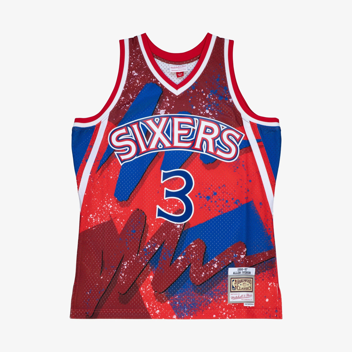 Allen Iverson Philadelphia 76ers 1996 Hyper Hoops Swingman product image 3