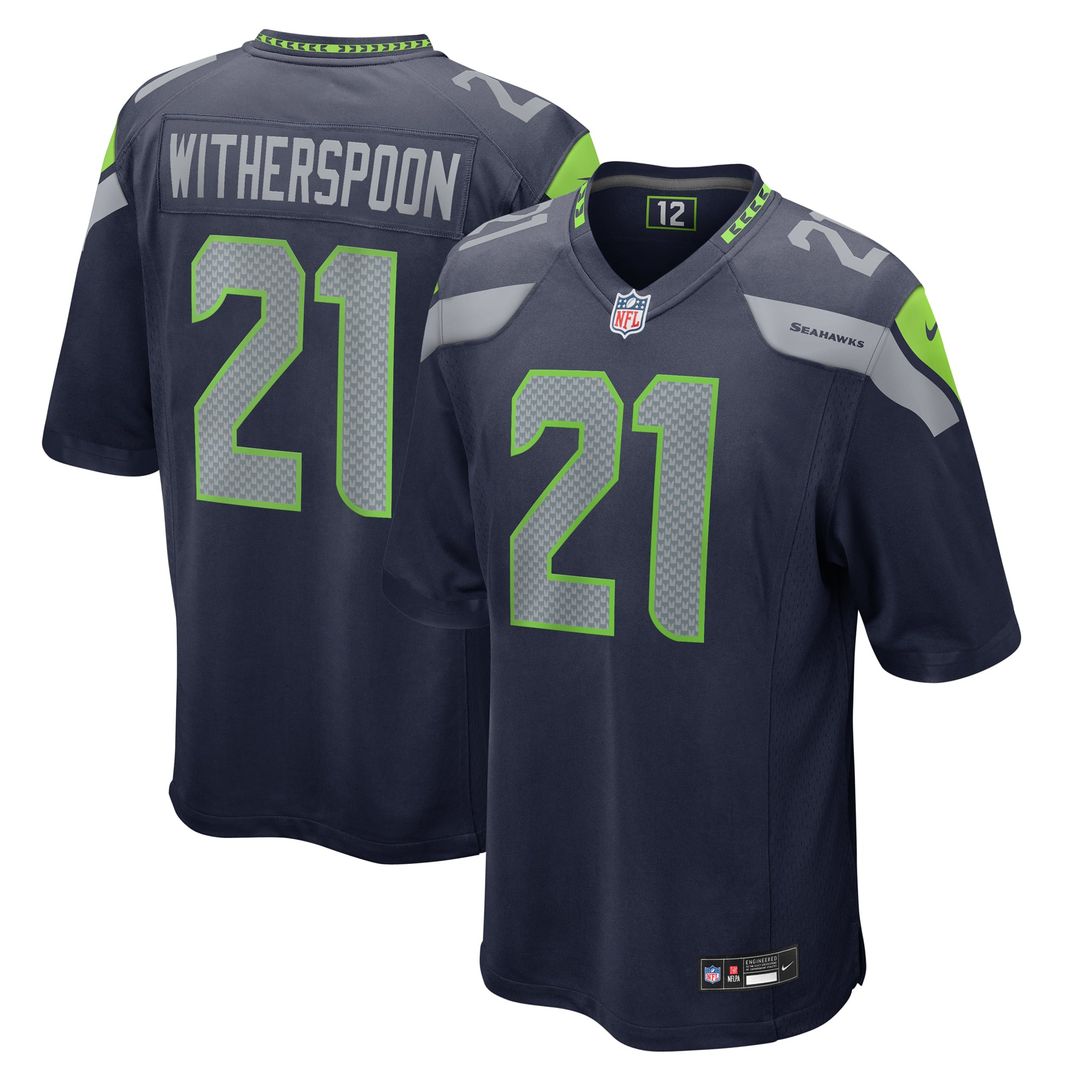 Seattle Seahawks Devon Witherspoon Nike College Navy Game product image 1
