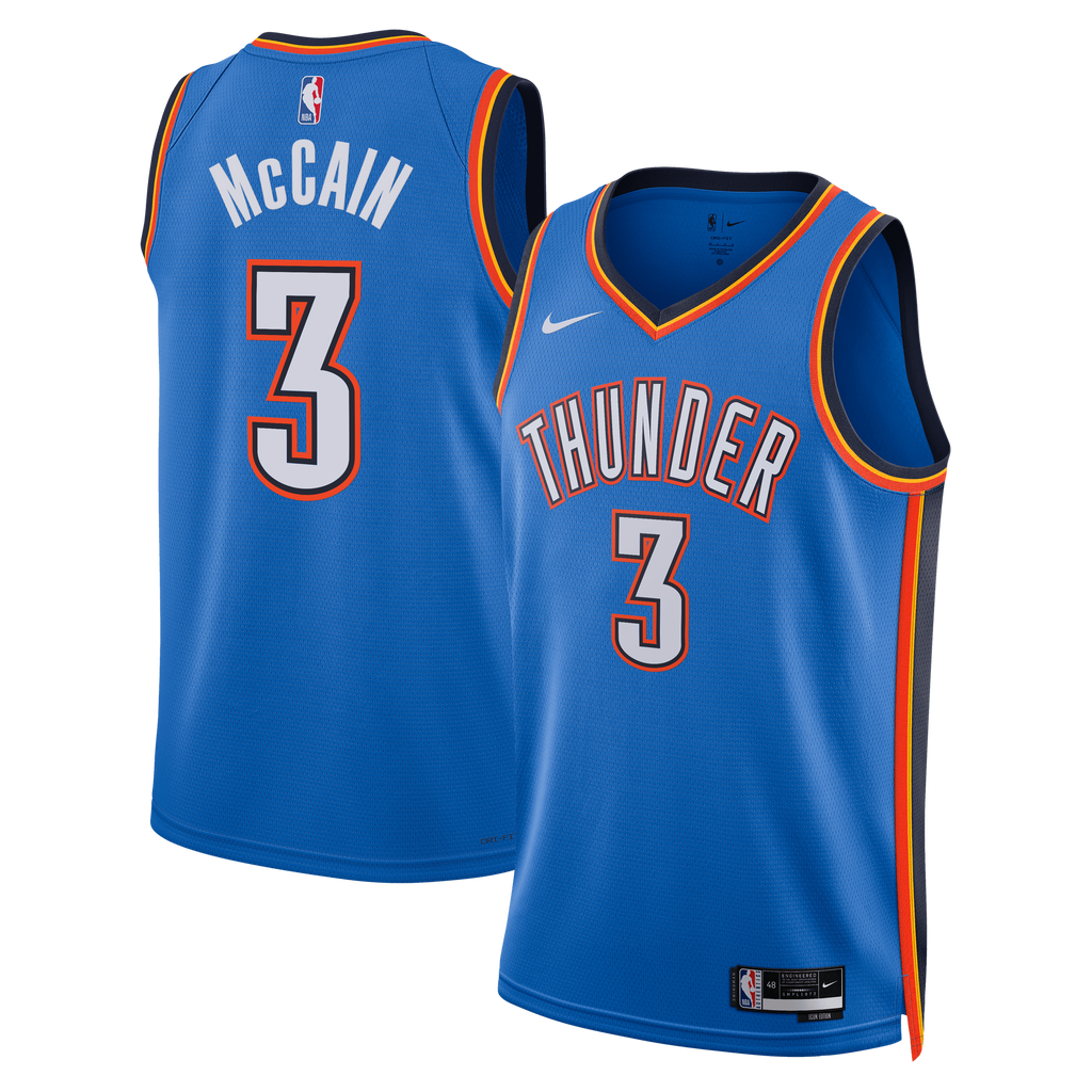 Jared McCain Oklahoma City Thunder Icon Edition Swingman product image 2