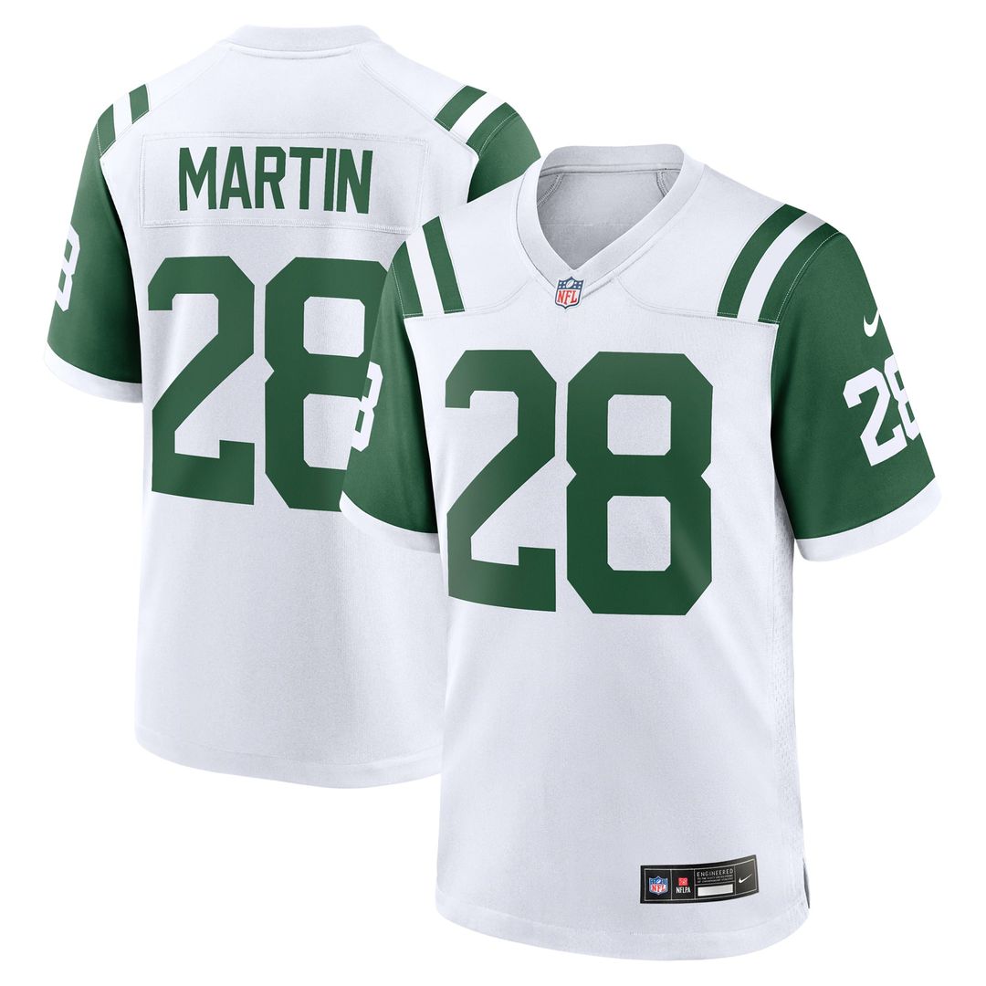 New York Jets Curtis Martin Nike White Retired Player product image 1